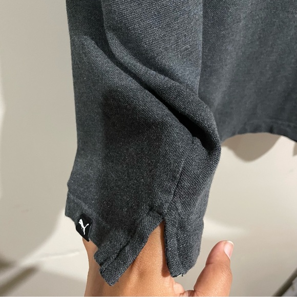 PUMA Dark Gray Polo Shirt, Size XXL - Picture 7 of 10